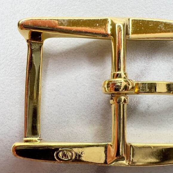 Vintage Gold Tone Simple Basic Belt Buckle for up to 1 Inch Belt - Picture 6 of 8
